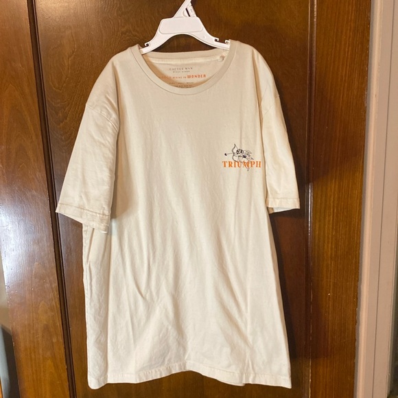 LARGE CACTUS MAN TSHIRT. ITS A LITTLE TIGHT ON ME SO HERE IT IS! - Picture 1 of 6